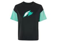 Dames sportshirt (Zwart, S (36/38)) - thumbnail