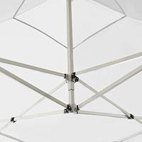 Partytent professioneel inklapbaar 2x2 m aluminium wit - thumbnail