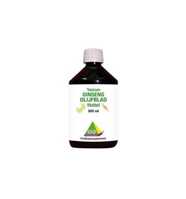 SNP Ginseng olijfblad tonicum 500 Milliliter SNP Ginseng olijfblad tonicum 500 Milliliter