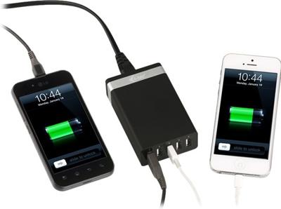 Draagbare oplader i-Tec CHARGER6P52W Zwart