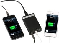 Draagbare oplader i-Tec CHARGER6P52W Zwart - thumbnail