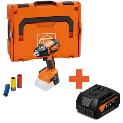 Fein ASCD 18-300 W2 AS Ready-to-use Accu slagmoersleutel 290Nm 1/2" frictiering 18V AMPShare Basic Body in L-Boxx - 71151063000 Fein ASCD 18-300 W2 AS Ready-to-use Accu slagmoersleutel 290Nm 1/2" frictiering 18V AMPShare Basic Body in L-Boxx - 71151063000