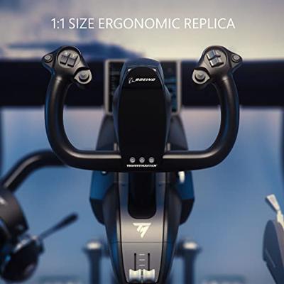 Thrustmaster TCA YOKE BOEING ED. XBOX SERIES XS WW Vliegsimulator stuurkolom USB PC, Xbox One, Xbox One S, Xbox Series X Zwart