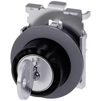 Siemens 3SU10604LM010AA0 3SU1060-4LM01-0AA0 Sleutelschakelaar Metalen frontring Sleutel Zandgrijs, Zilver 2 x 45 ° 1 stuk(s) - thumbnail