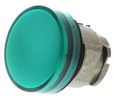 Schneider Electric ZB4BV033E ZB4BV033E (Ø) 22 mm Groen, Chroom 1 stuk(s)