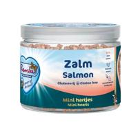 RENSKE HOND GEZONDE BELONING MINI HARTJES ZALM - thumbnail