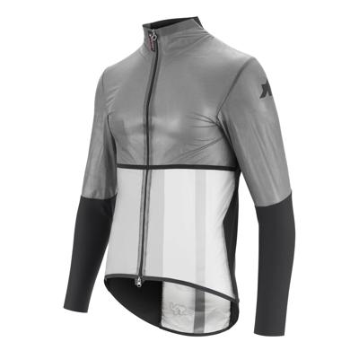 Assos Equipe RS Alleycat Clima Capsule Targa regenjack grijs heren S