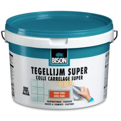 Bison Tegellijm Super Buc 3Kg*1 Nlfr - 1347704 - 1347704