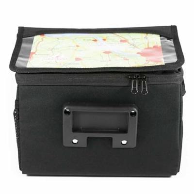 Haberland lenkertasche "classic" handlebar bags classic, 6l, black