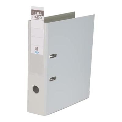 Elba Rado Plast ordner, grijs, rug van 8 cm