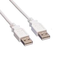 VALUE USB 2.0 Kabel, Type A-A, wit, 0,8 m - thumbnail