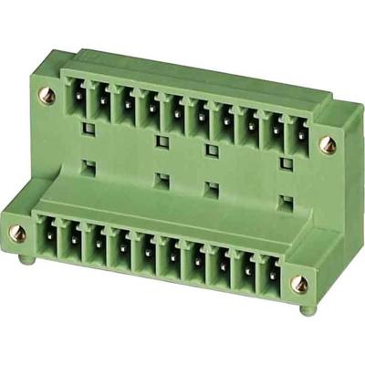 Phoenix Contact 1830169 Male behuizing (board) MCD Totaal aantal polen: 8 Rastermaat: 3.81 mm Inhoud: 50 stuk(s) Phoenix Contact 1830169 Male behuizing (board) MCD Totaal aantal polen: 8 Rastermaat: 3.81 mm Inhoud: 50 stuk(s)