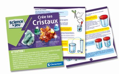 CLEMENTONI Science & Game - Creëert kristallen - Wetenschappelijk spel CLEMENTONI Science & Game - Creëert kristallen - Wetenschappelijk spel