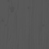 Bedframe LED massief hout grijs 120x190 cm - thumbnail