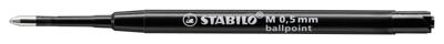 STABILO standaard balpen navulling 0.5 mm, doos 10 stuks, zwart