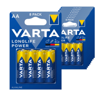 Varta aa longlife power batterijen lr6 (10x 8 stuks) - thumbnail