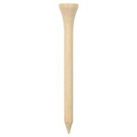 VidaXL 1000 st golftees 70 mm bamboe - thumbnail