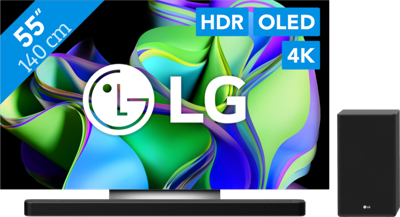 LG OLED55C34LA (2023) + soundbar LG OLED55C34LA (2023) + soundbar