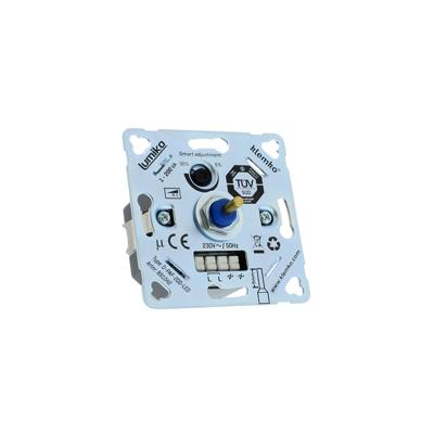 Klemko LED inbouw dimmer 1 tot 200W zit verloop van 6mm bij 891042