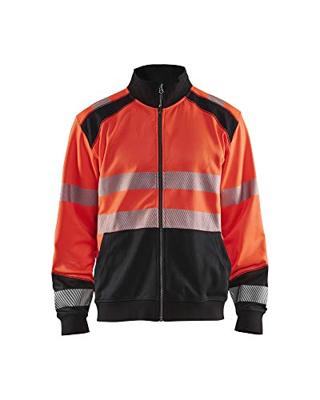 Blåkläder Sweatshirt hele rits High-Vis 35582528 | High-Vis Rood/Zwart | Maat M - 7330509623671 Blåkläder Sweatshirt hele rits High-Vis 35582528 | High-Vis Rood/Zwart | Maat M - 7330509623671