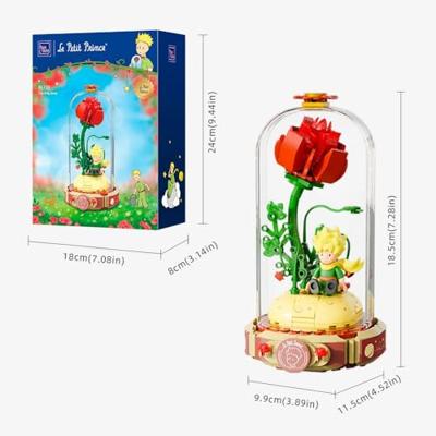 The Little Prince Eternity Series Construction Set The Only Rose 22 cm
