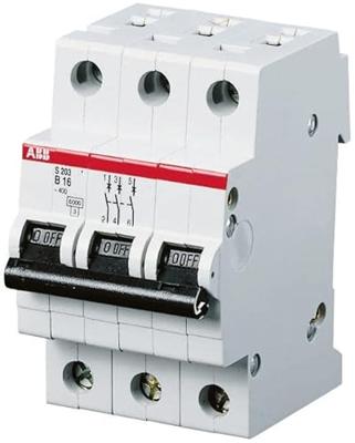 ABB 2CDS253001R0505 S203-B50 Zekeringautomaat 3-polig ABB 2CDS253001R0505 S203-B50 Zekeringautomaat 3-polig