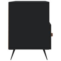 Tv-meubel 102x36x50 cm bewerkt hout zwart - thumbnail