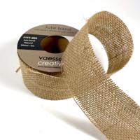 Vaessen Creative • jute lint naturel 50mmx5m - thumbnail