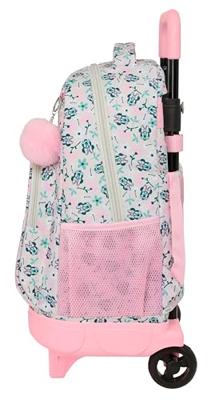Schoolrugzak met Wielen Minnie Mouse Minty Roze 33 x 45 x 22 cm