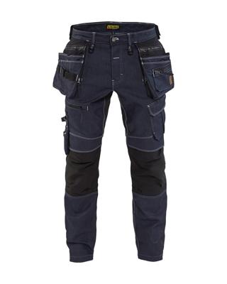 Blåkläder werkbroek denim stretch x1900 19901141 | marineblauw/zwart | maat c44 - 7330509531846 Blåkläder werkbroek denim stretch x1900 19901141 | marineblauw/zwart | maat c44 - 7330509531846