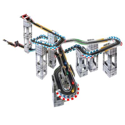 Marble Racetrax knikkerbaan circuit set 32 sheets