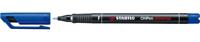 STABILO OHPen universal, OHP-marker, permanent, fijn 0,7 mm, blauw - thumbnail