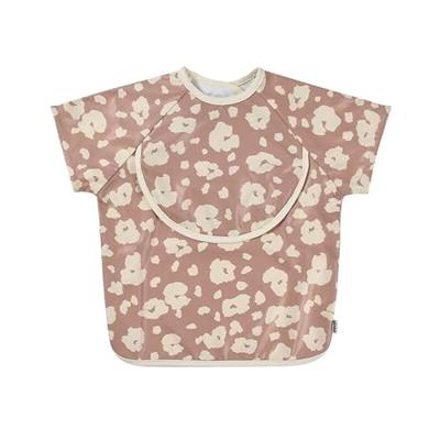 Meegroeislabbetje met mouwen 2-in-1 BEABA Playful rouge