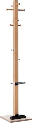 Kapstok Easycloth model B, uit hout, zwart Kapstok Easycloth model B, uit hout, zwart