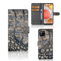 Samsung Galaxy A42 5G | Telefoonhoesje | Met pasjeshouder | Krokodillenprint - thumbnail