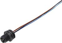 binder 76 4331 0011 00005-0200 Miniatuur-rondconnector Flensstekker Totaal aantal polen: 5 1 stuk(s) - thumbnail
