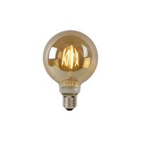Lucide G95 - Filament lamp - Ø 9,5 cm - LED Dimb. - E27 - 1x5W 2700K - Amber - thumbnail