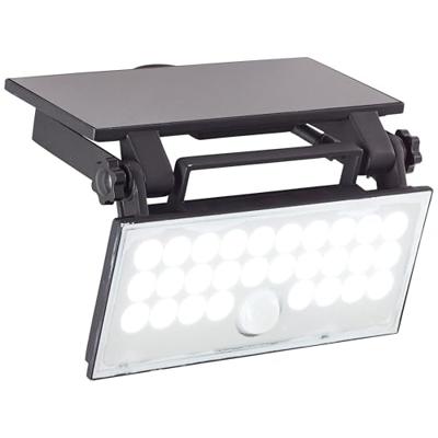 Brilliant Luton G40421/06 Wandlamp op zonne-energie met bewegingsmelder LED 6 W Zwart Brilliant Luton G40421/06 Wandlamp op zonne-energie met bewegingsmelder LED 6 W Zwart