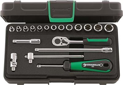 Stahlwille 40/13/6 KN 96011124 Dopsleutelset 1/4 (6.3 mm)