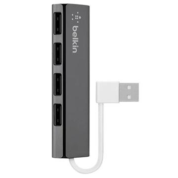 Hub USB 4 Poorten Belkin F4U042BT Zwart Hub USB 4 Poorten Belkin F4U042BT Zwart