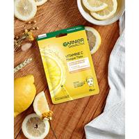 Garnier SkinActive vitamine C sheet mask 28 Gram - thumbnail