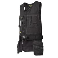 Heren Werkvest Snickers Workwear Zwart - Maat: S - thumbnail