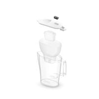 Brita Aluna 2,4l kan + 2 Maxtra patronen wit - thumbnail