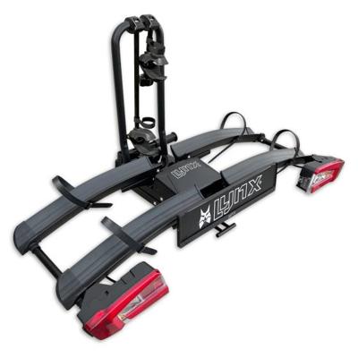 Lynx Wings kantelbare fietsendrager voor 2 fietsen - trekhaak