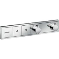 Hansgrohe RainSelect thermostaat inbouw voor 2 functies, chroom - thumbnail