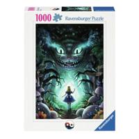 Ravensburger legpuzzel disney avonturen met alice, 1000st. - thumbnail
