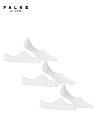 FALKE 3-paar Step High - dames footies met anti slip - Kousenvoetjes die niet afzakken - Sokken voor in loafers