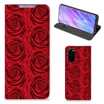 Samsung Galaxy S20 Smart Cover Red Roses Samsung Galaxy S20 Smart Cover Red Roses