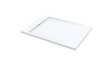 Douchebak Best Design Decent 120x90x3.5 cm Solid Surface Mat Wit
