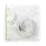 CAT6 S/FTP-Netwerkkabel | RJ45 Male - RJ45 Male | 20 m | Wit